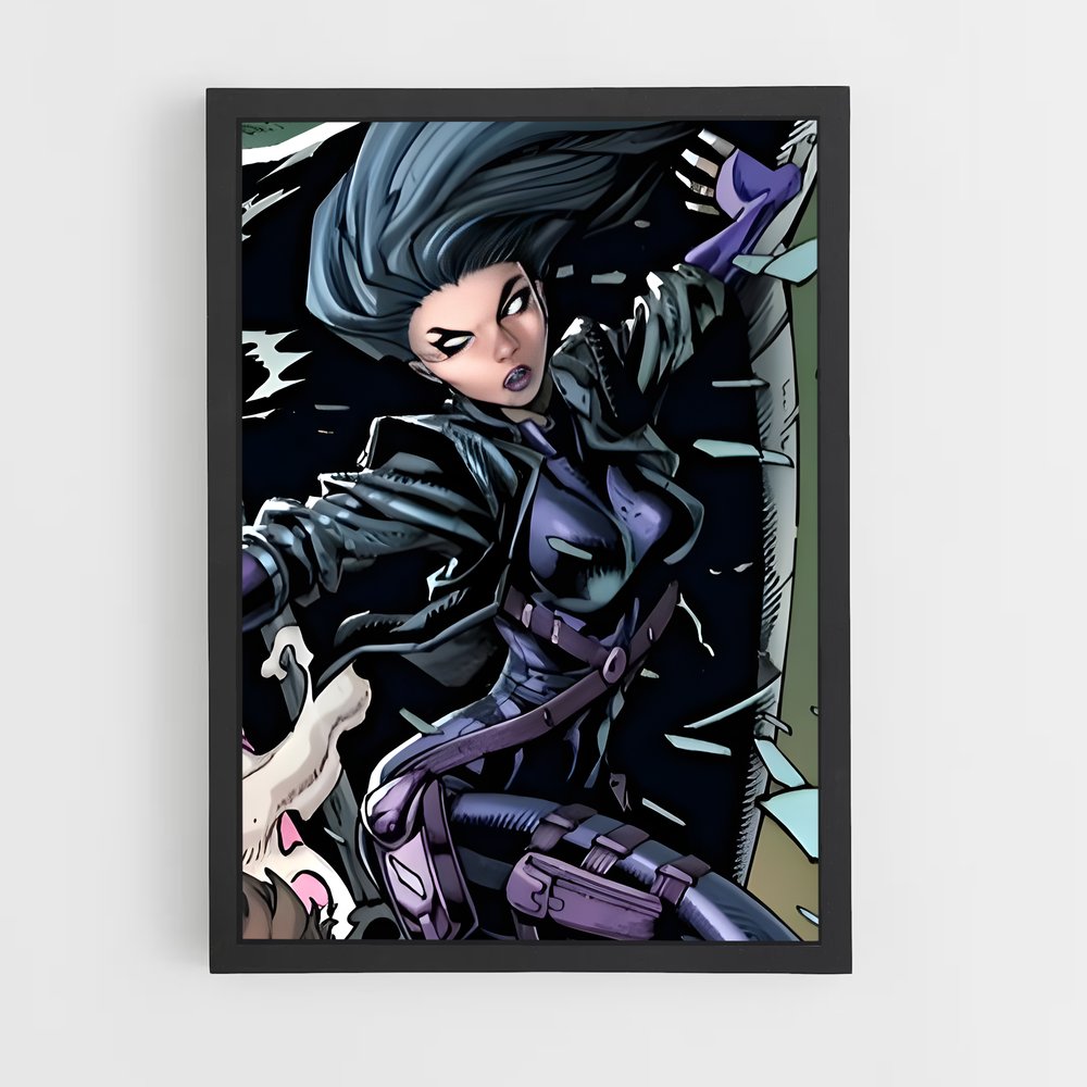 ap-psylocke x-men-6 cadre Noir