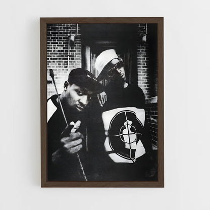 ap-public enemy-1 cadre Bois foncé