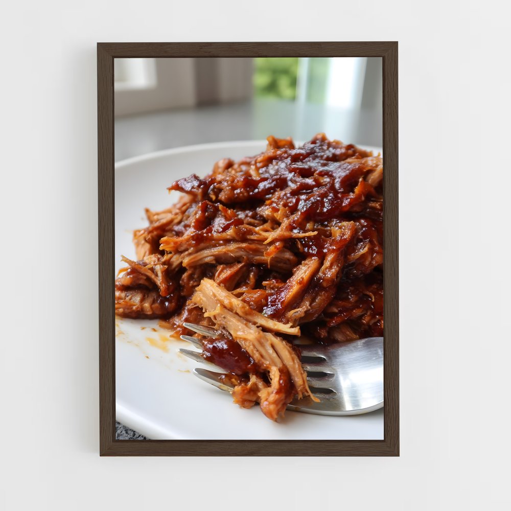 ap-pulled pork-3 cadre Bois foncé