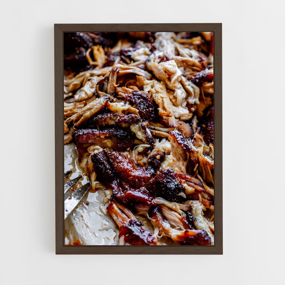 ap-pulled pork-5 cadre Bois foncé