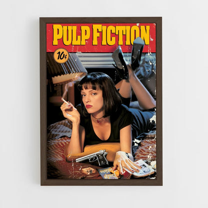 ap-pulp fiction-1 cadre Bois foncé