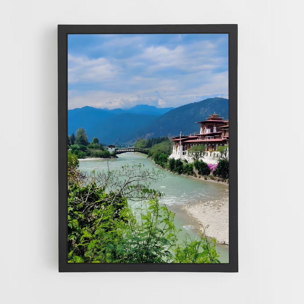ap-punakha dzong-1 cadre Noir