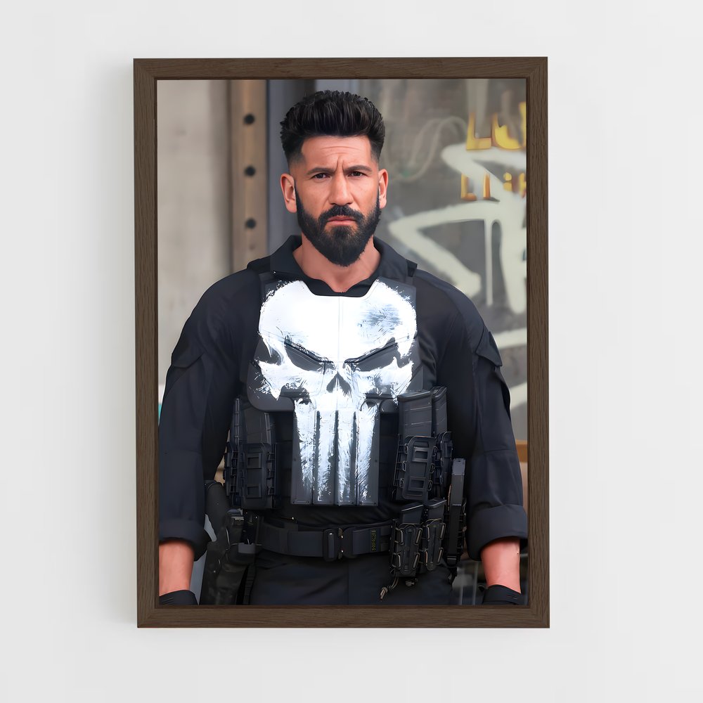 ap-punisher-10 cadre Bois foncé