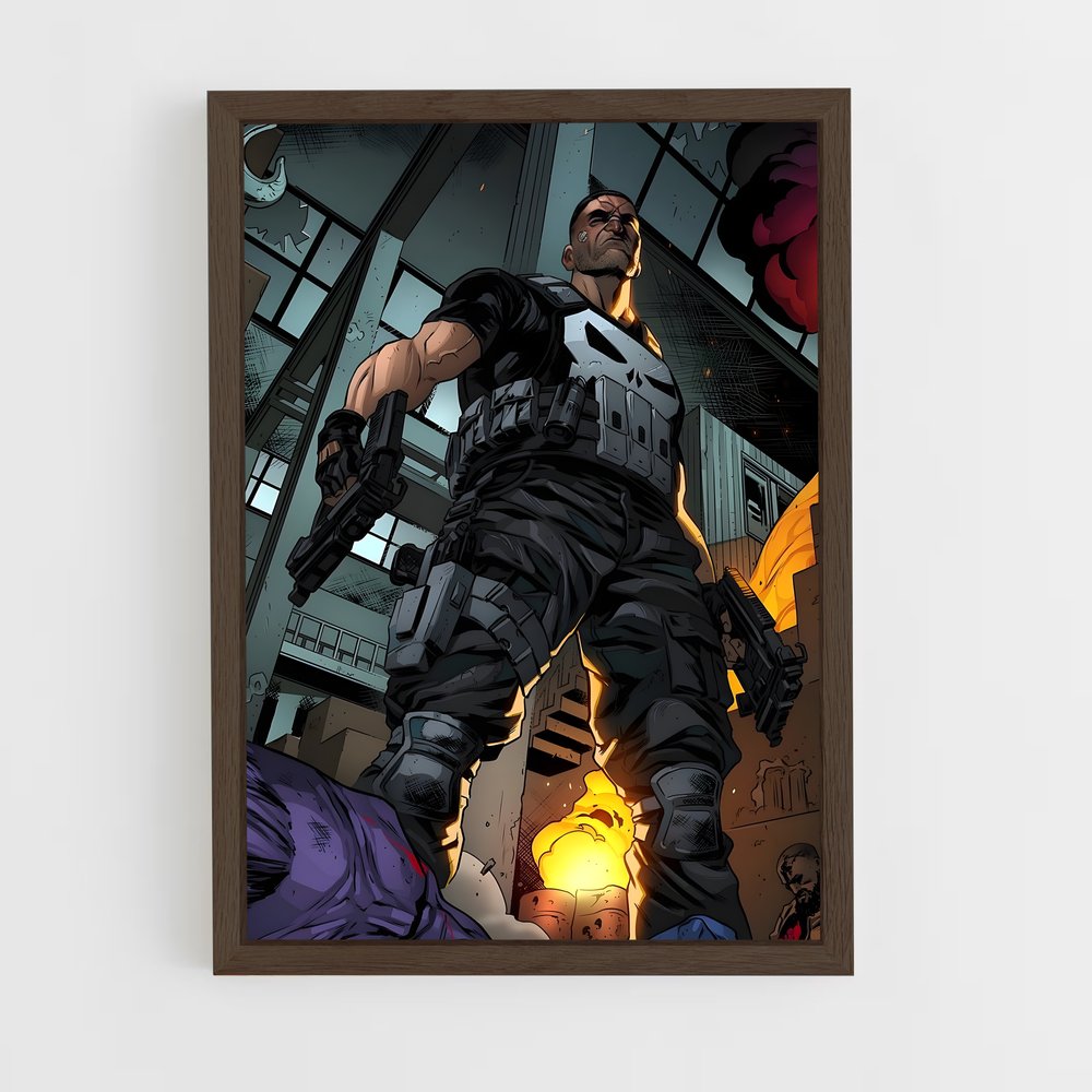 ap-punisher-12 cadre Bois foncé