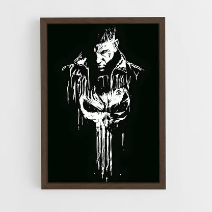 ap-punisher-16 cadre Bois foncé