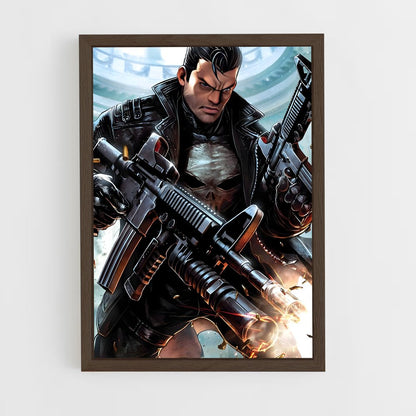 ap-punisher-17 cadre Bois foncé