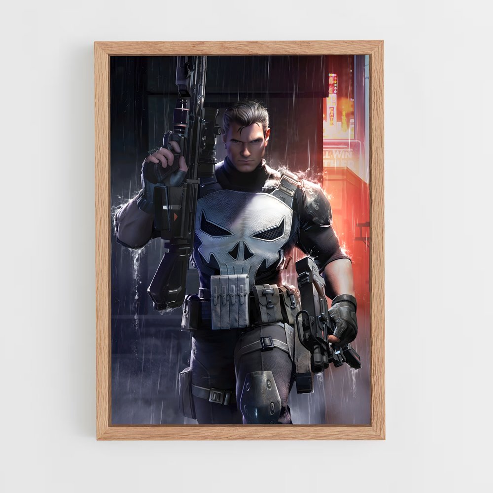 ap-punisher-18 cadre Bois clair
