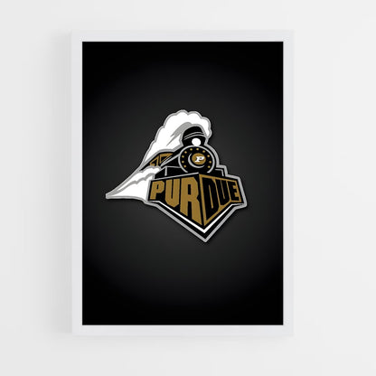 ap-purdue boilermakers-4 cadre Blanc