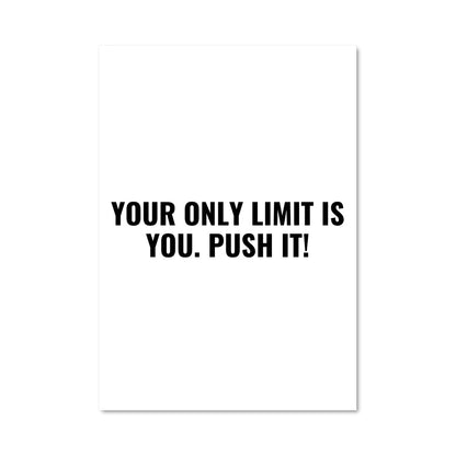 Poster Seules des Limites