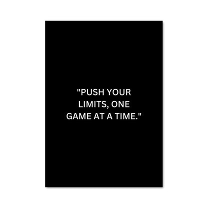 Poster Push limits 26893