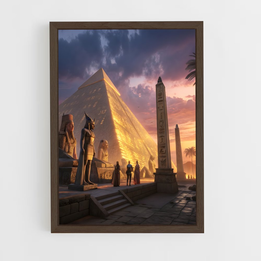 ap-pyramid-10 cadre Bois foncé