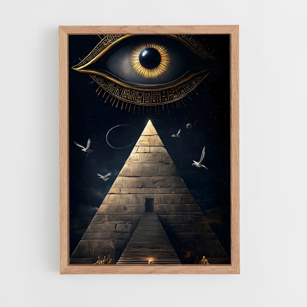 ap-pyramid gods-10 cadre Bois clair