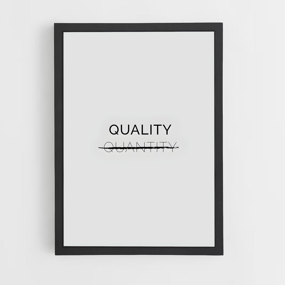 ap-quality over quantity-1 cadre Noir