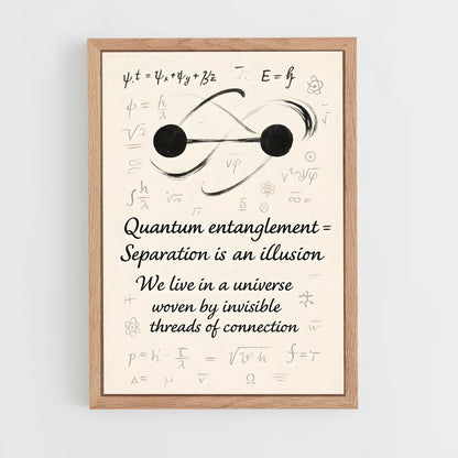 ap-quantum physics-1 cadre Bois clair