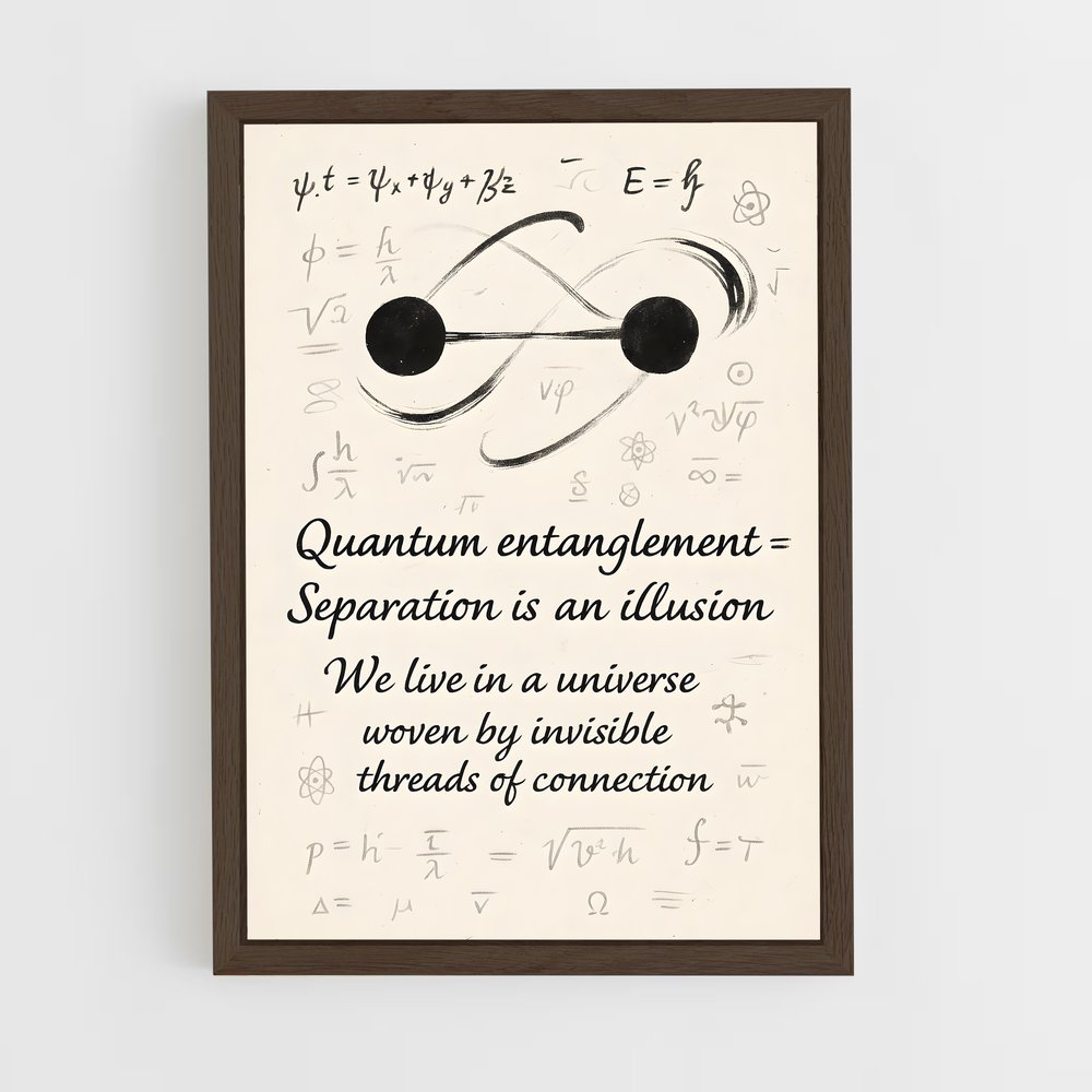 ap-quantum physics-1 cadre Bois foncé