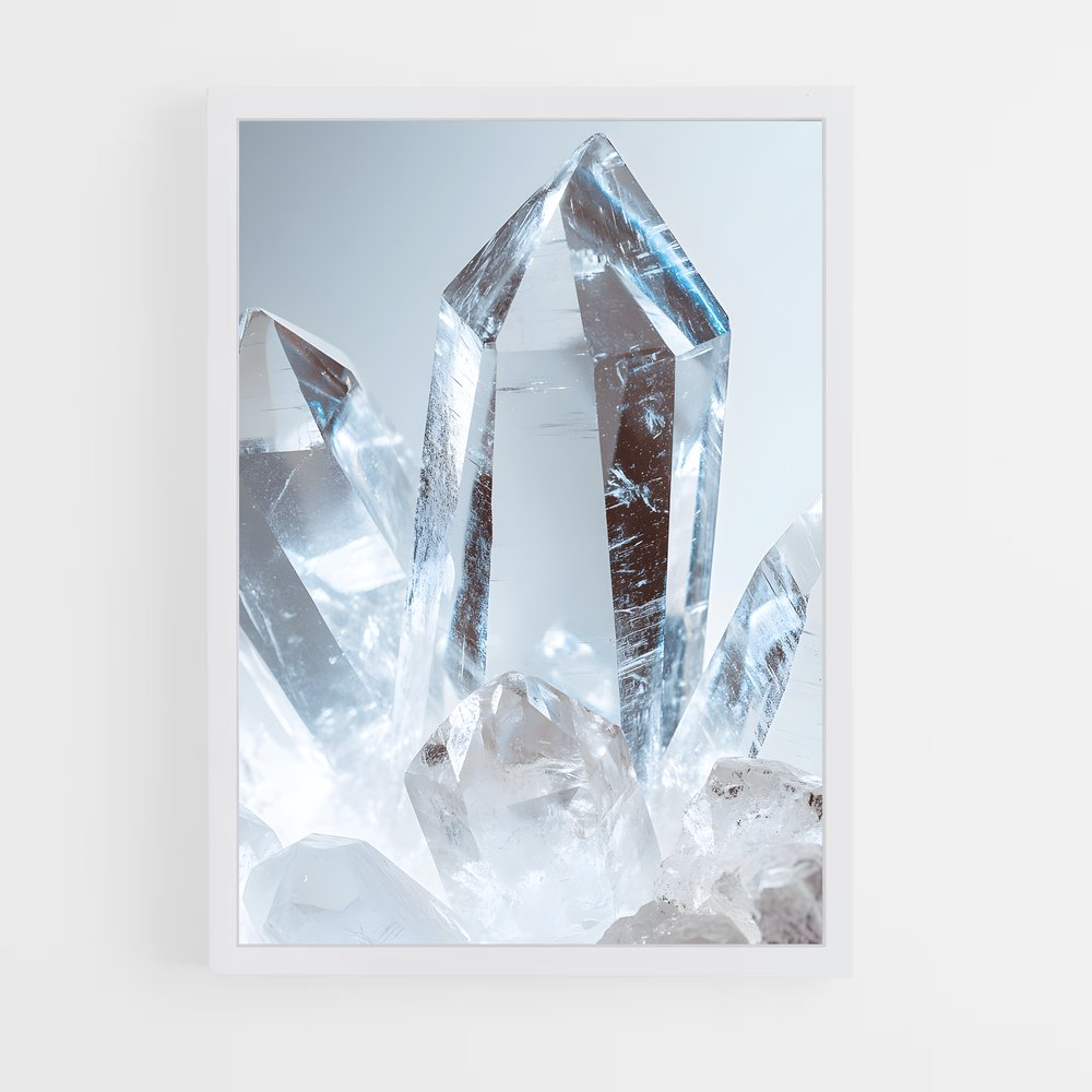 ap-quartz crystal-1 cadre Blanc