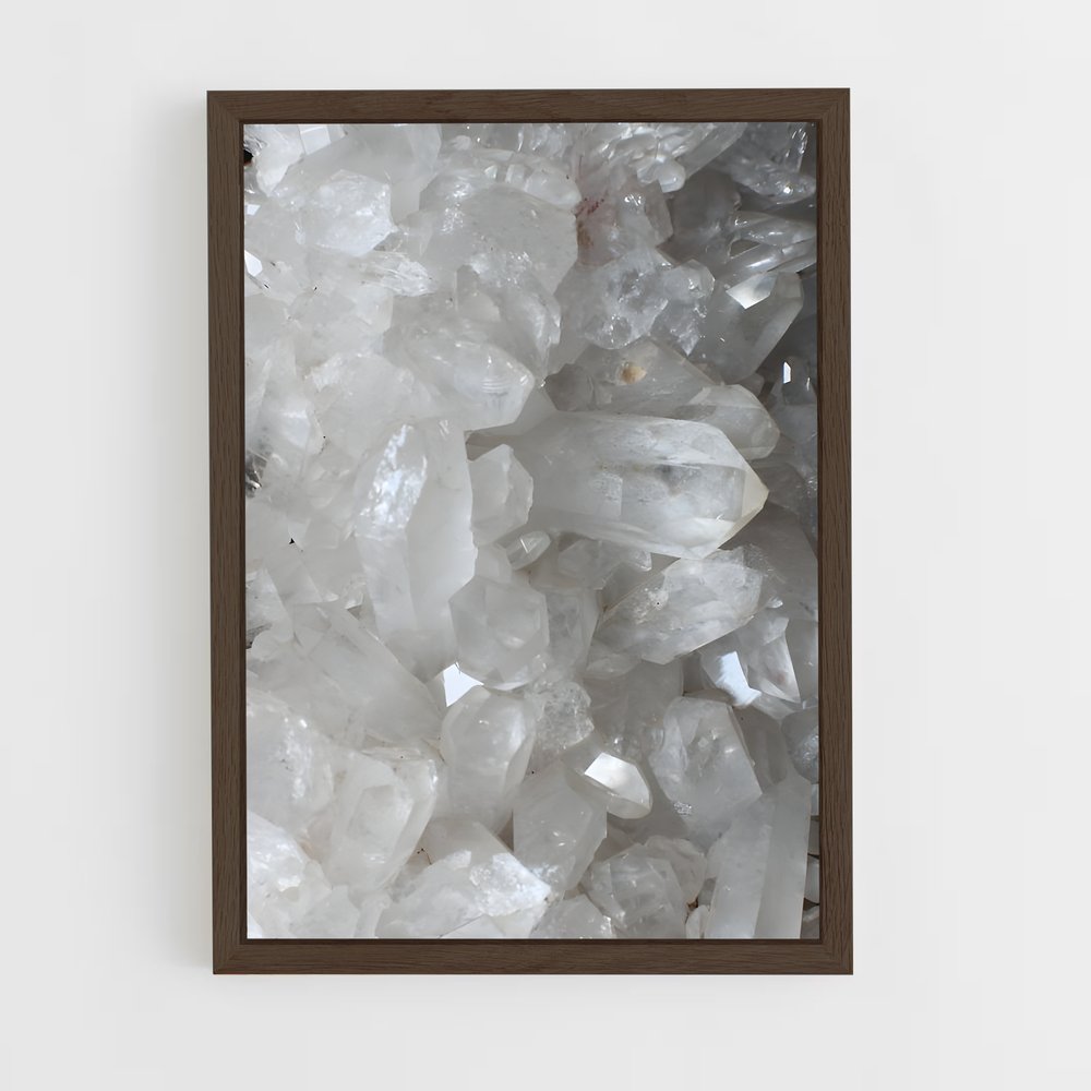 ap-quartz crystal-3 cadre Bois foncé
