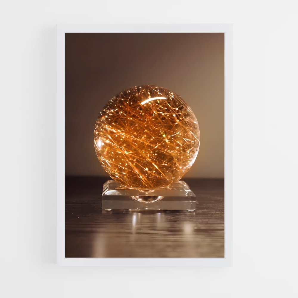 ap-quartz crystal-5 cadre Blanc