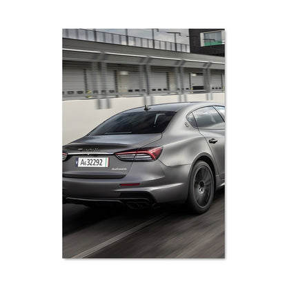Poster Silver Roadster