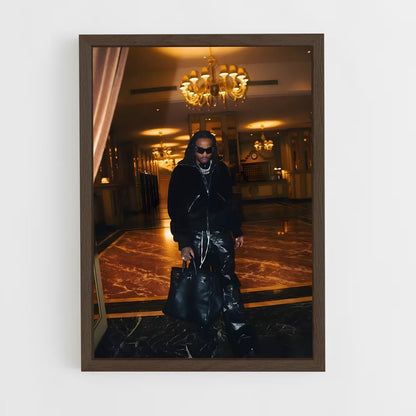 ap-quavo-3 cadre Bois foncé