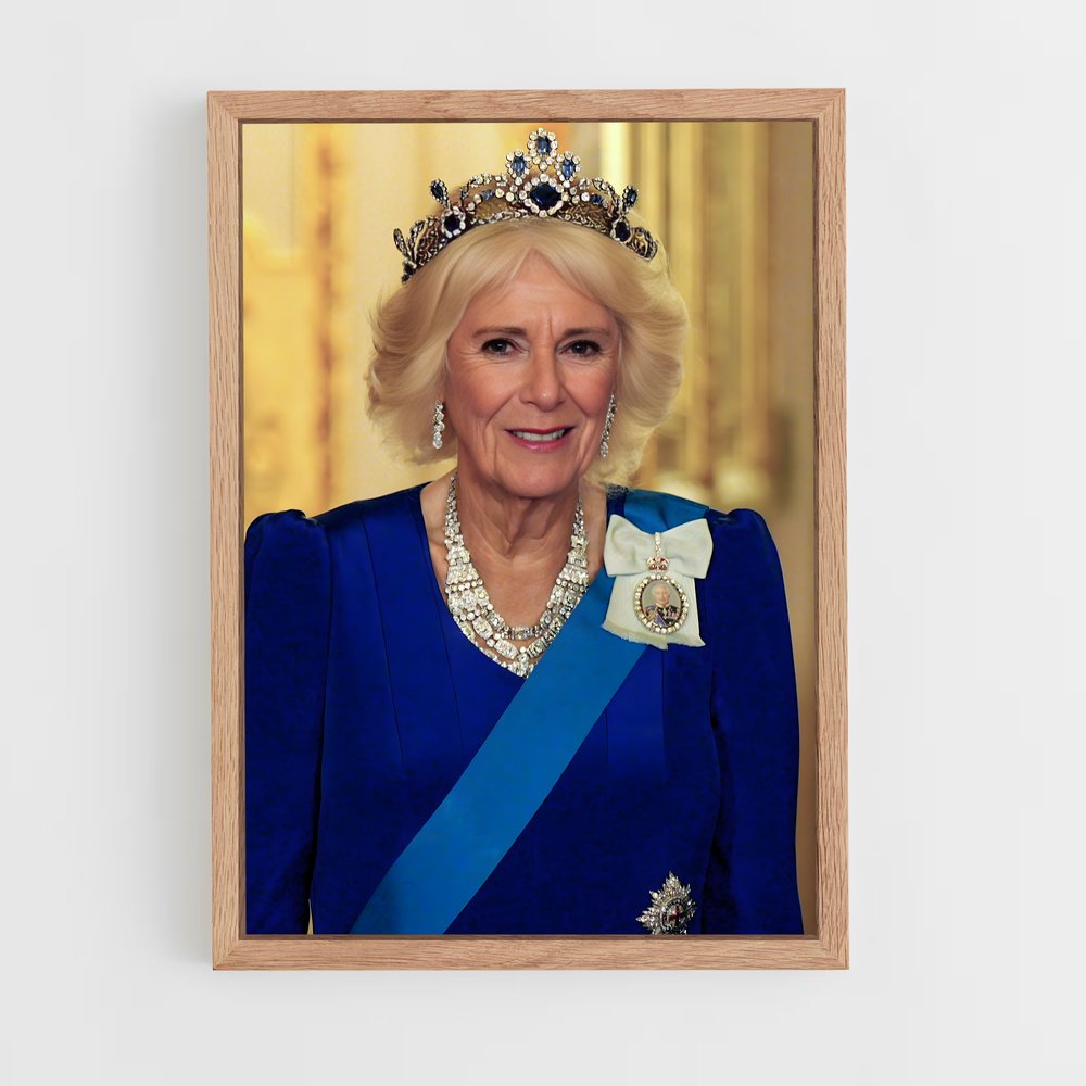 ap-queen camilla-10 cadre Bois clair