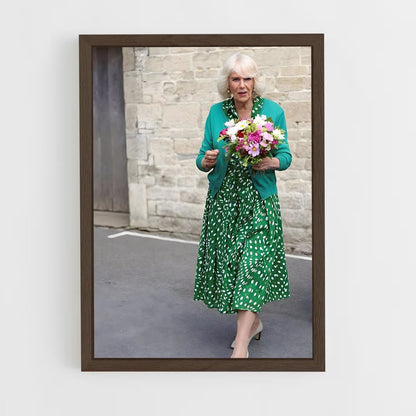 ap-queen camilla-11 cadre Bois foncé
