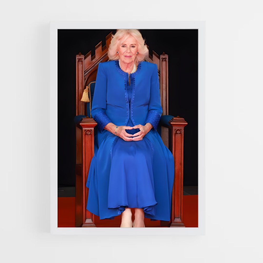 ap-queen camilla-12 cadre Blanc