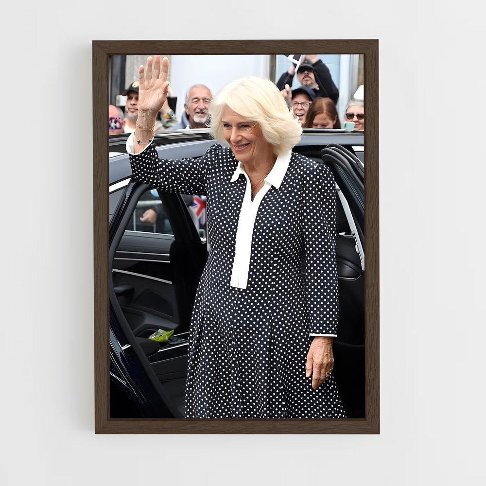 ap-queen camilla-6 cadre Bois foncé