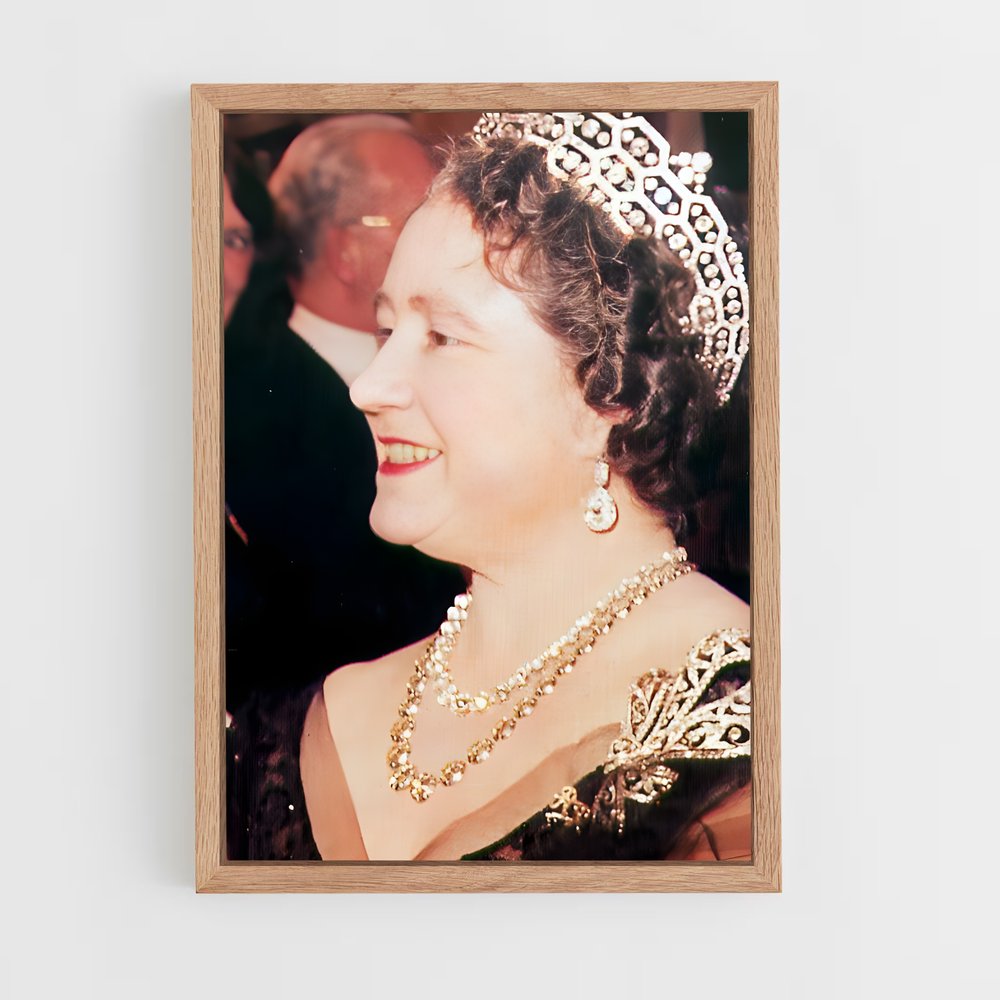 ap-queen elizabeth the queen mother-2 cadre Bois clair