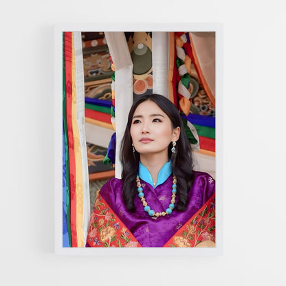 ap-queen jetsun pema-1 cadre Blanc