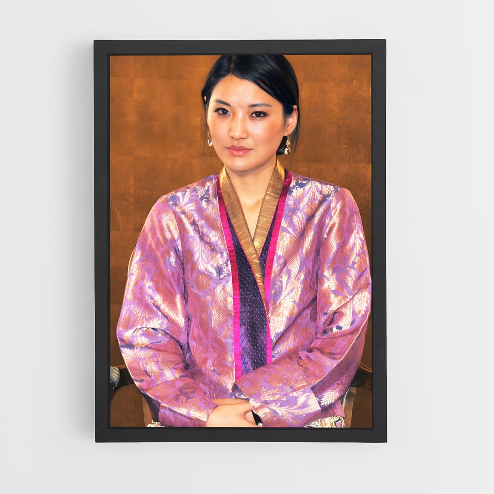 ap-queen jetsun pema-10 cadre Noir