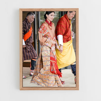 ap-queen jetsun pema-11 cadre Bois clair