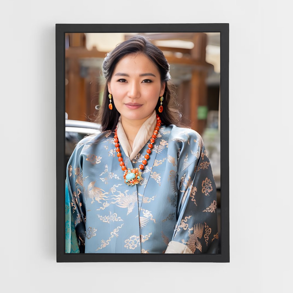 ap-queen jetsun pema-4 cadre Noir