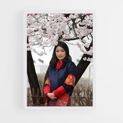 ap-queen jetsun pema-5 cadre Blanc