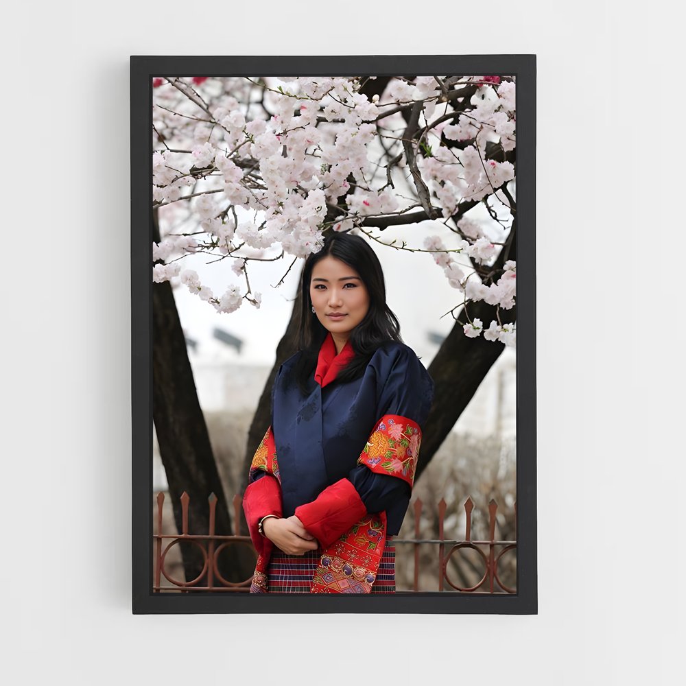 ap-queen jetsun pema-5 cadre Noir