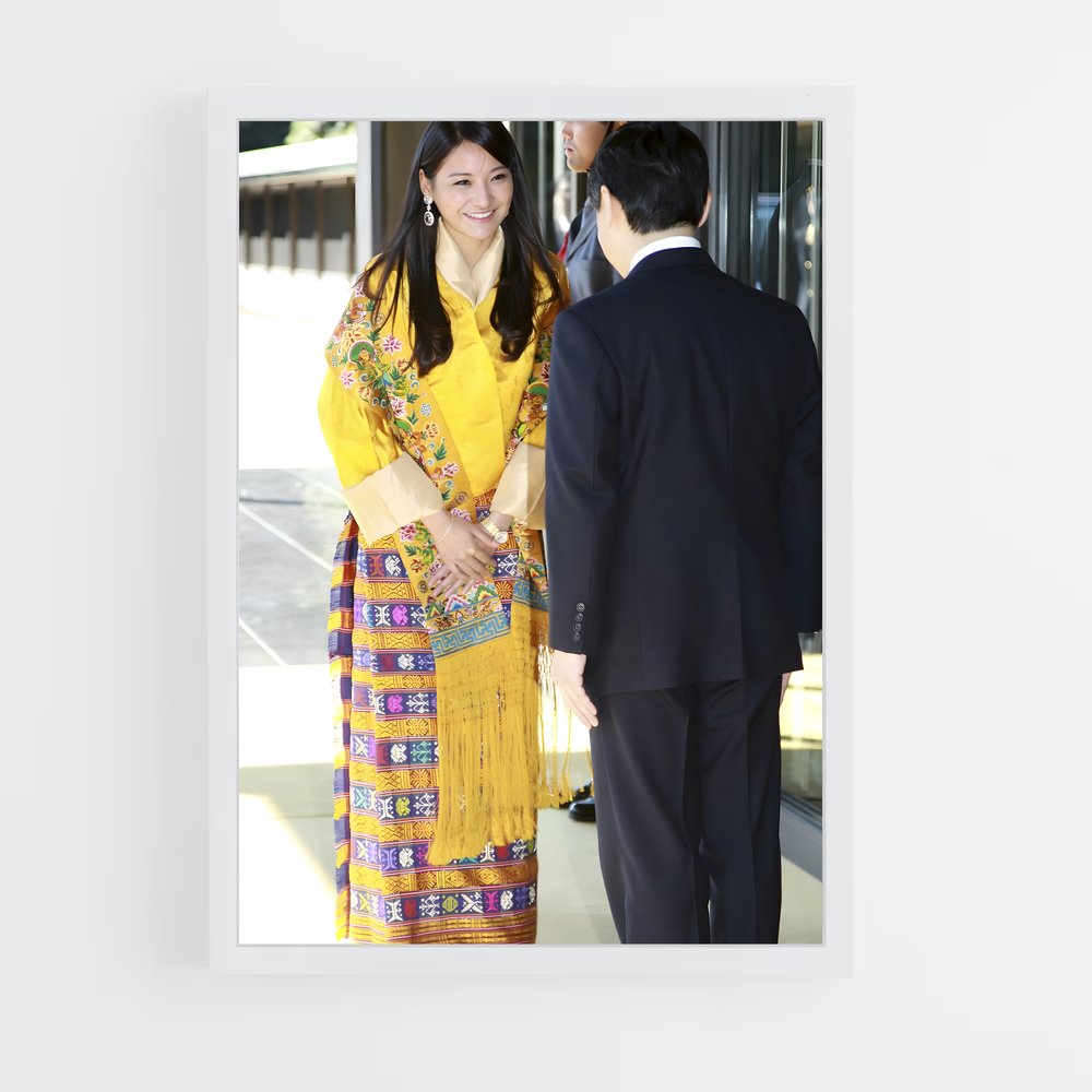 ap-queen jetsun pema-6 cadre Blanc