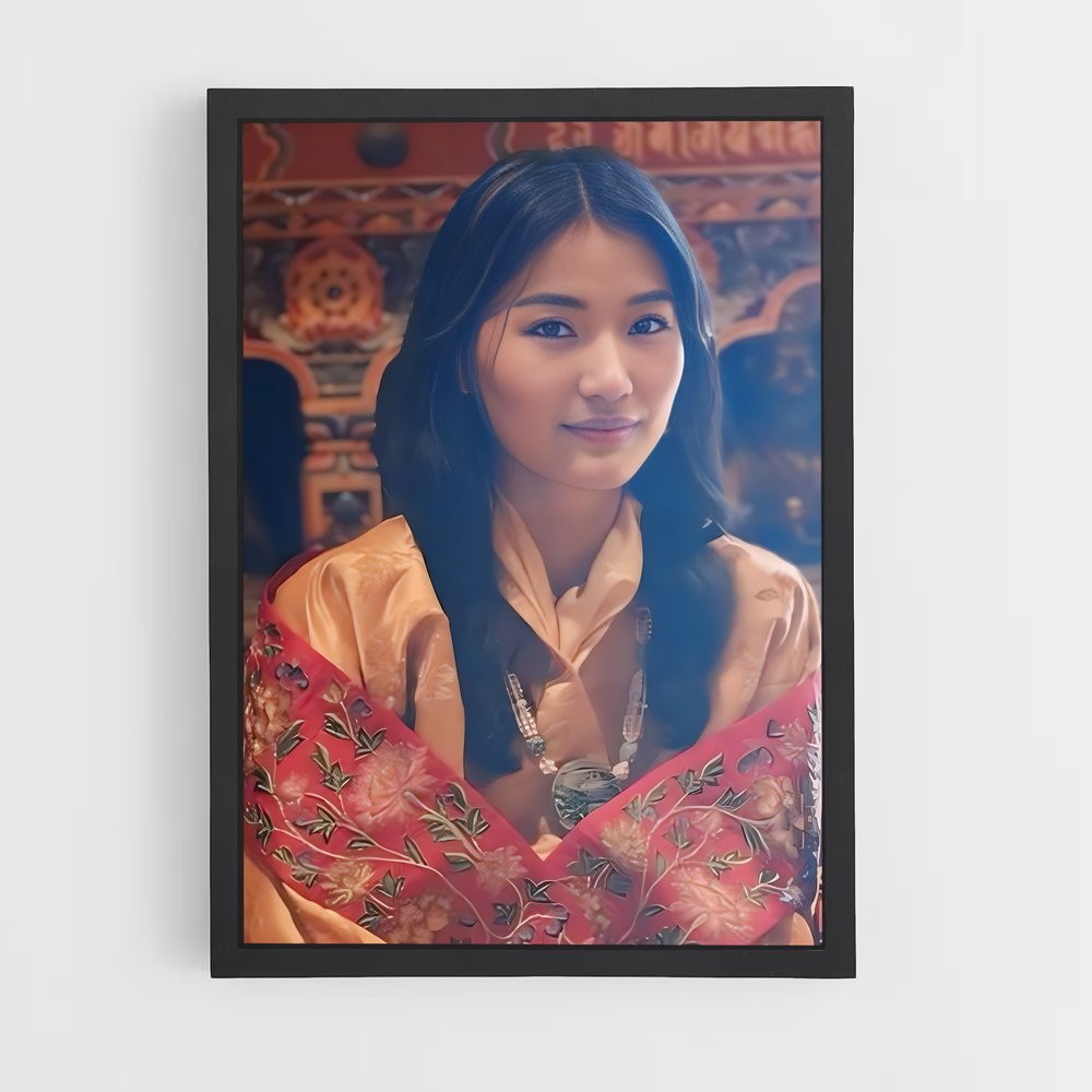 ap-queen jetsun pema-7 cadre Noir