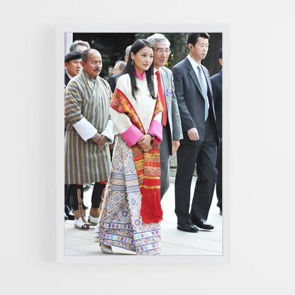 ap-queen jetsun pema-9 cadre Blanc