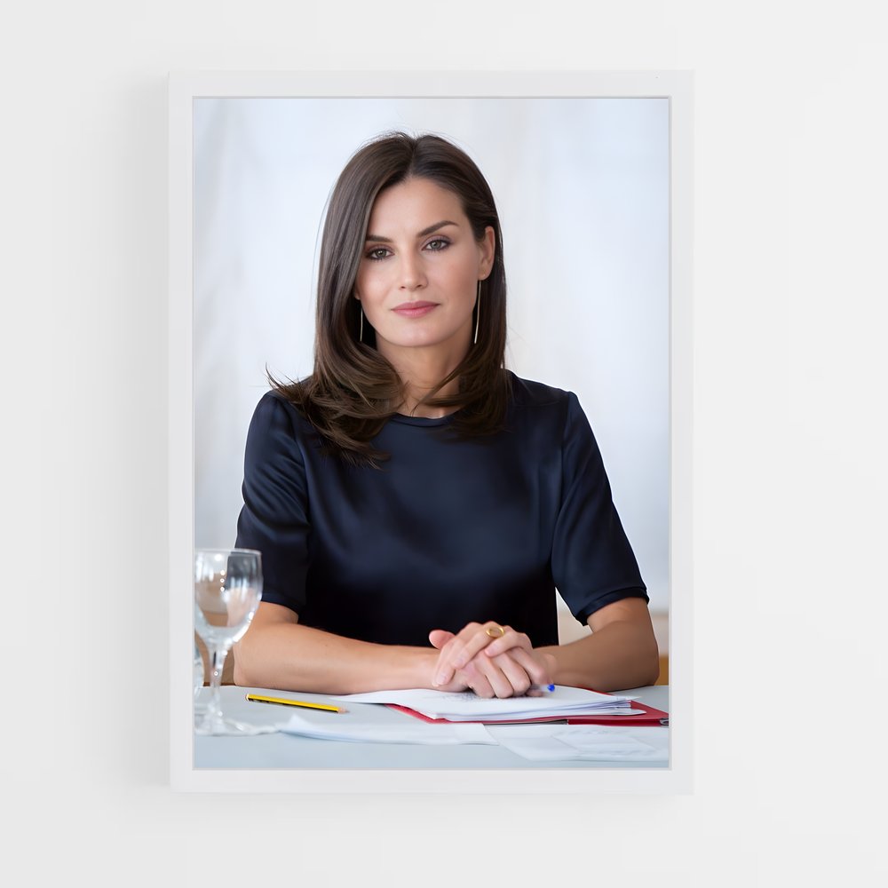 ap-queen letizia-2 cadre Blanc