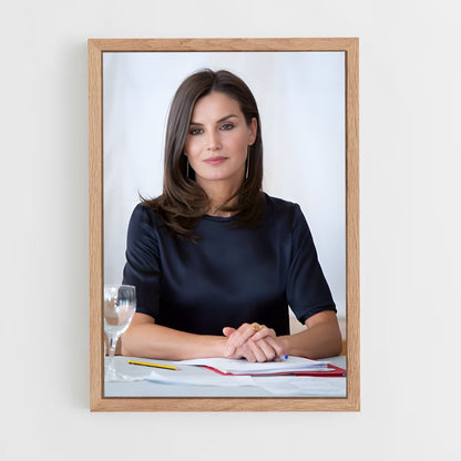 ap-queen letizia-2 cadre Bois clair