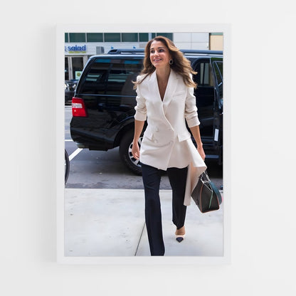 ap-queen rania-4 cadre Blanc