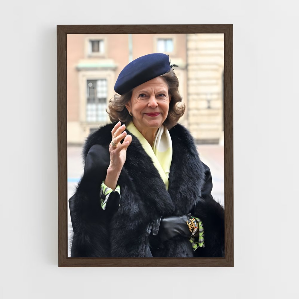 ap-queen silvia-3 cadre Bois foncé