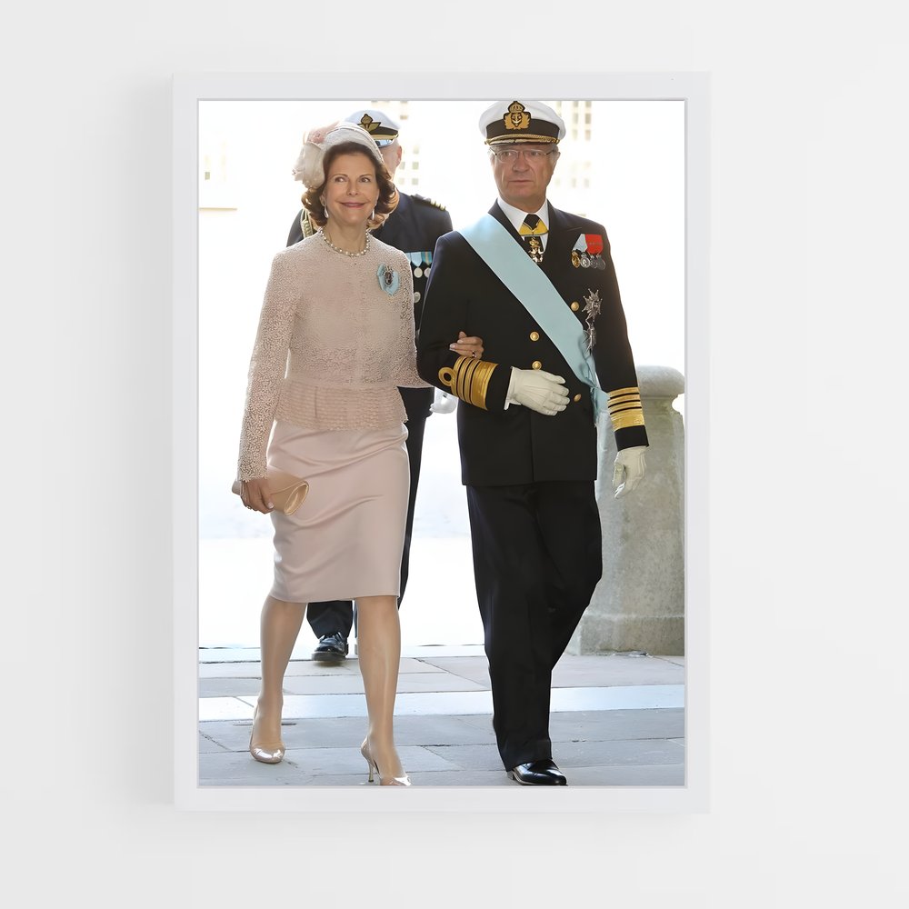 ap-queen silvia-4 cadre Blanc