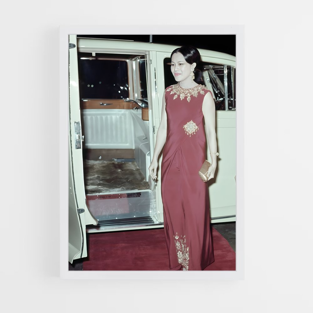 ap-queen sirikit-9 cadre Blanc
