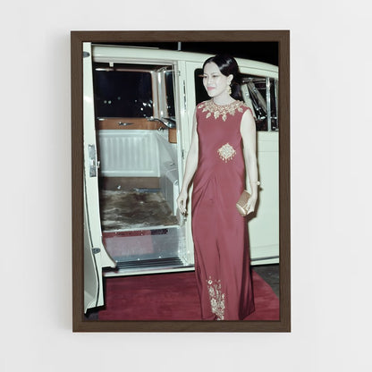 ap-queen sirikit-9 cadre Bois foncé