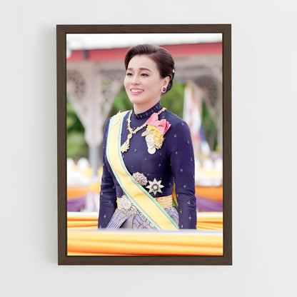 ap-queen suthida-11 cadre Bois foncé