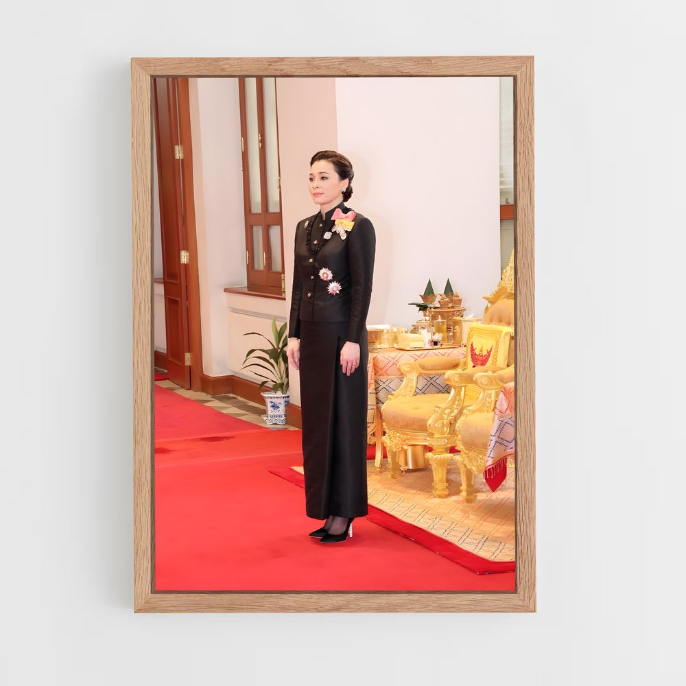 ap-queen suthida-13 cadre Bois clair