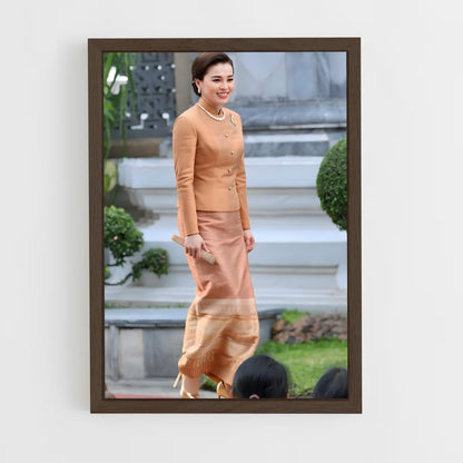 ap-queen suthida-14 cadre Bois foncé