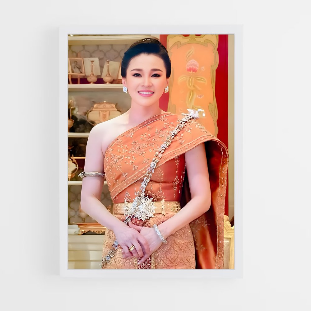ap-queen suthida-3 cadre Blanc