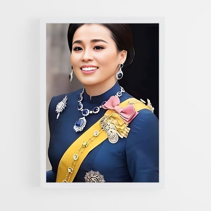 ap-queen suthida-8 cadre Blanc
